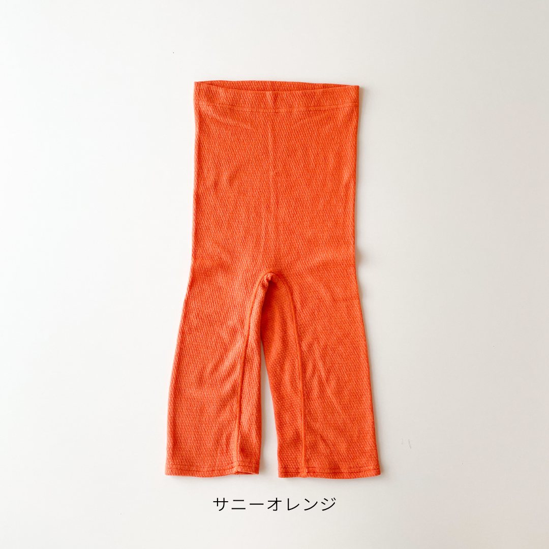 スフレワッフルハーフレングスハラマキパンツ waffle haramaki ワッフルハラマキ