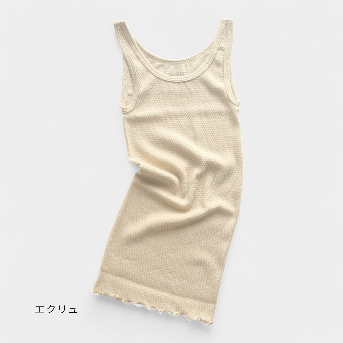 スフレワッフルタンクトップ waffle haramaki ワッフルハラマキ