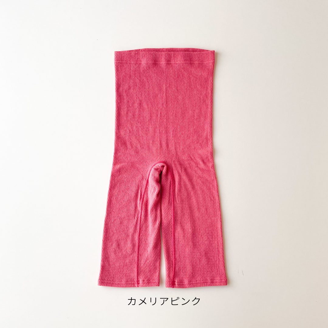スフレワッフルハーフレングスハラマキパンツ waffle haramaki ワッフルハラマキ