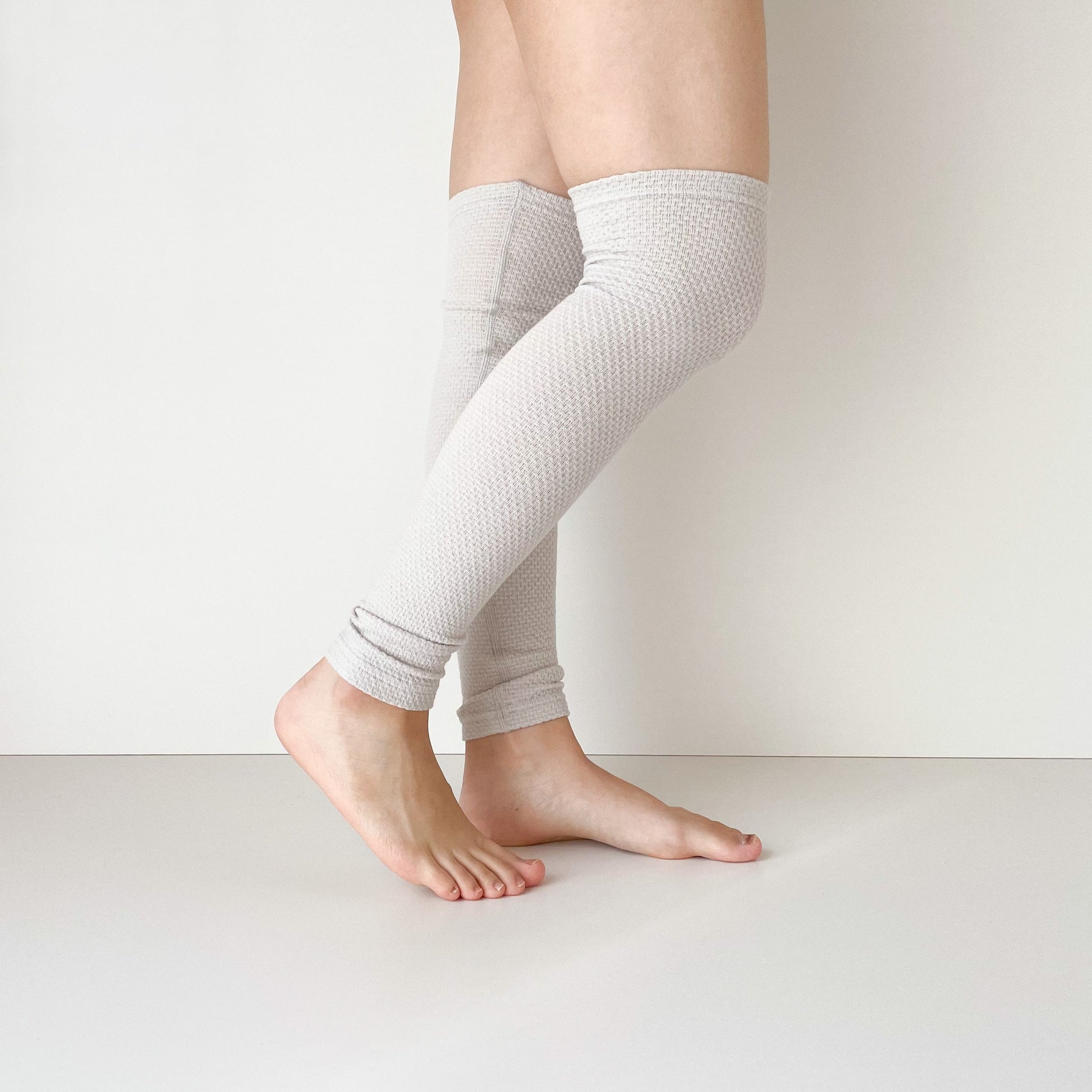 ワッフルレッグウォーマーロング waffle haramaki ワッフルハラマキ