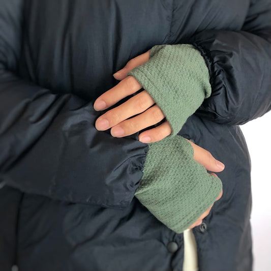 ワッフルハンドウォーマー waffle haramaki ワッフルハラマキ